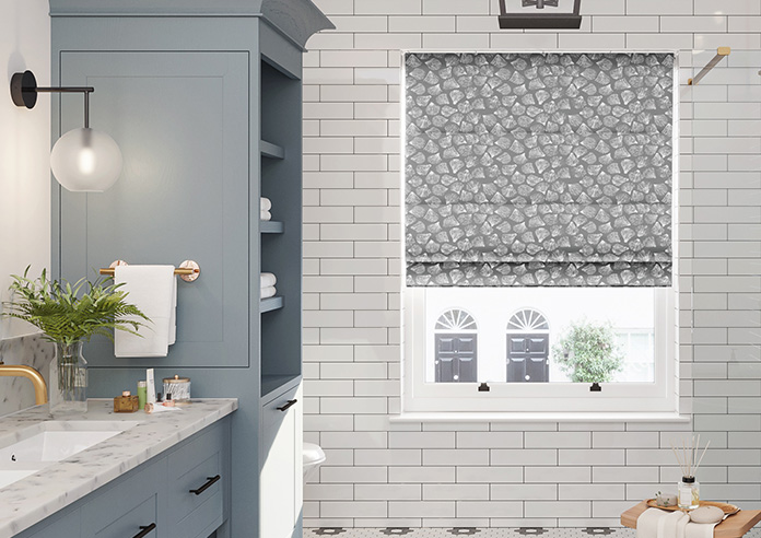 Sandbank, Seashell - Motorised Roman Blind - Image 3